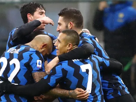 Alexis y Vidal van por la defensa del título en la Serie A con Inter