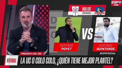 Barticciotto se la juega por la UC ante CC: “Tiene más plantel”.