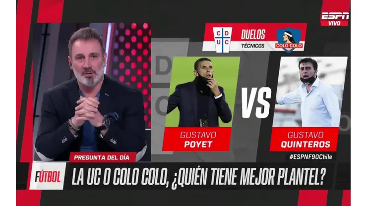 Barticciotto se la juega por la UC ante CC: “Tiene más plantel”.
