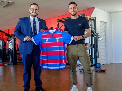 Angelo Henríquez fue presentado como nuevo refuerzo de Fortaleza de Brasil