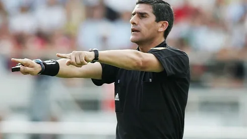 Chandía en su etapa de árbitro internacional