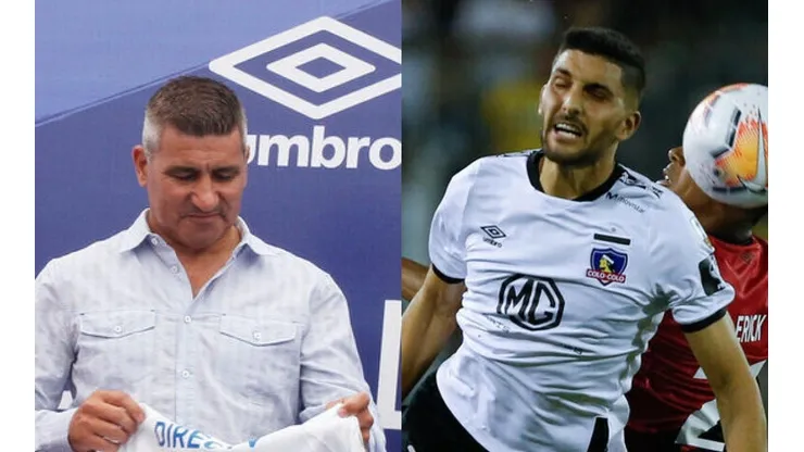 Beto Acosta se refirió a Nicolás Blandi en Colo Colo.