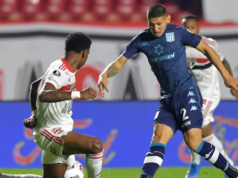 Racing de Arias y Mena iguala con Sao Paulo en el Morumbí