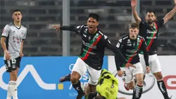 Pablo Alvarado adelanta a Palestino en la Copa Chile.