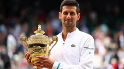 Novak Djokovic derrotó a Matteo Berrettini y es campeón en Wimbledon.