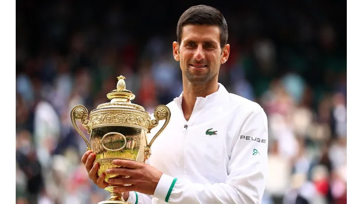 Novak Djokovic derrotó a Matteo Berrettini y es campeón en Wimbledon.