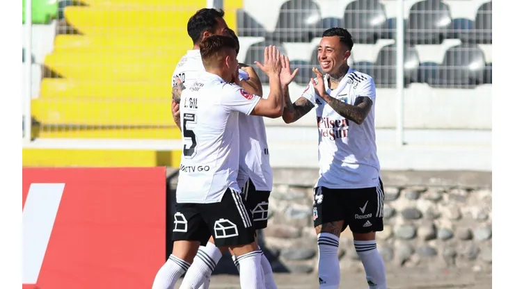 Martín Rodríguez pone el 1-0 parcial de Colo Colo ante Palestino en La Cisterna