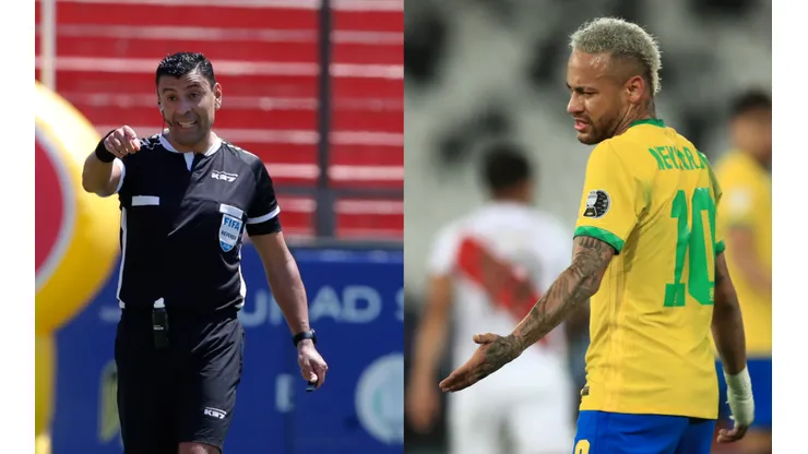 Neymar criticó duramente a Tobar: “No puede arbitrar una semifinal, es arrogante”.