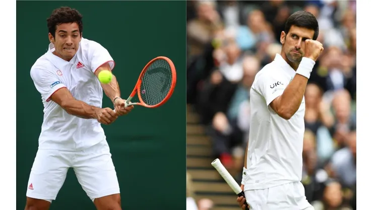 Cristian Garin se enfrenta al número 1 del mundo, Novak Djokovic