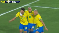 Brasil abre la cuenta ante la Selección Chilena con gol de Lucas Paquetá