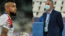 Arturo Vidal desafía a Tite en redes sociales