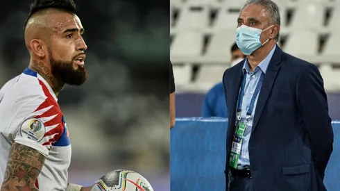 Arturo Vidal desafía a Tite en redes sociales