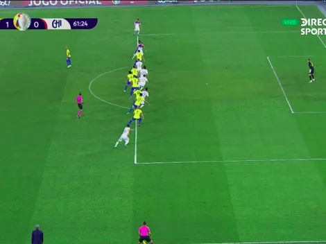 La milimétrica posición de adelanto que anuló el gol de Chile