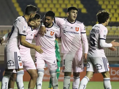 La formación de la U para enfrentar a Fernández Vial en Copa Chile