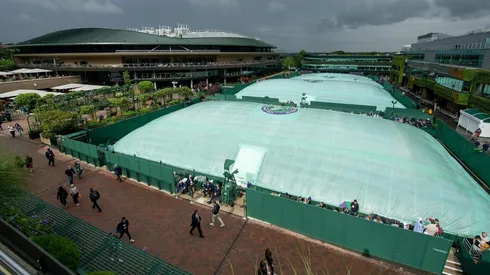 La lluvia ha sido la protagonista en esta edición de Wimbledon.