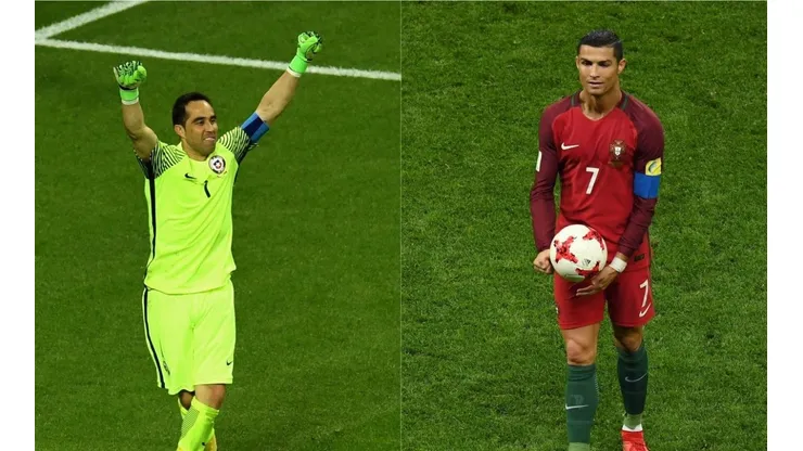 Claudio Bravo recuerda la semifinal de la Selección Chilena ante Portugal en la Copa Confederaciones 2017.