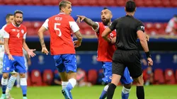 ANFP solicita castigo para Roldán por no pitar el penal frente a Paraguay.