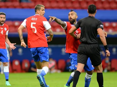 ANFP solicita castigo para Roldán por no pitar el penal frente a Paraguay