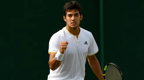 Cristian Garin debutará este lunes en el pasto londinense de Wimbledon.