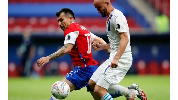 Gary Medel coloca tranquilidad a Chile por su lesión.