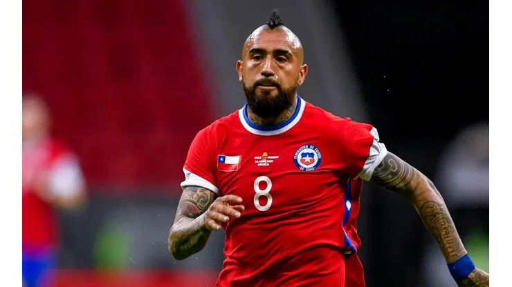 Arturo Vidal mantiene con vida las ganas de ser campeón con Chile.