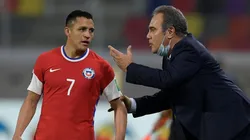 Martín Lasarte se refiere a la recuperación de Alexis Sánchez