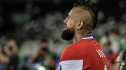 Arturo Vidal se motiva en la previa al duelo de la Selección Chile contra Paraguay por la Copa América 2021.