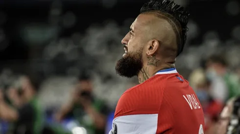 Arturo Vidal se motiva en la previa al duelo de la Selección Chile contra Paraguay por la Copa América 2021.