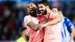 El cariñoso mensaje de Arturo Vidal para Luis Suárez en la Copa América.