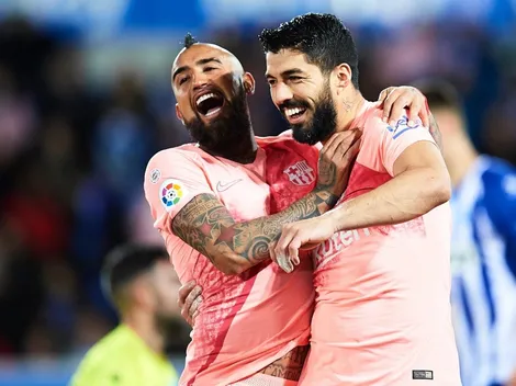 El cariñoso mensaje de Arturo Vidal para Luis Suárez en la Copa América