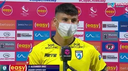 Alexander Oroz analizó el encuentro y se mostró feliz por Luciano Arriagada.