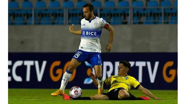 José Pedro Fuenzalida regresó a las canchas con la Universidad Católica.