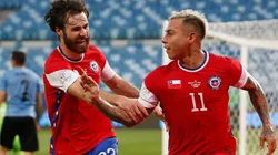 Chile se adelanta con gol de Eduardo Vargas (Foto: Getty)