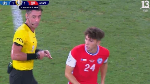 Luciano Arriagada debuta en la selección chilena