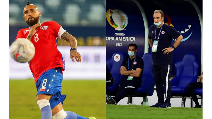 Martín Lasarte explicó con diálogo áspero la salida de Arturo Vidal.