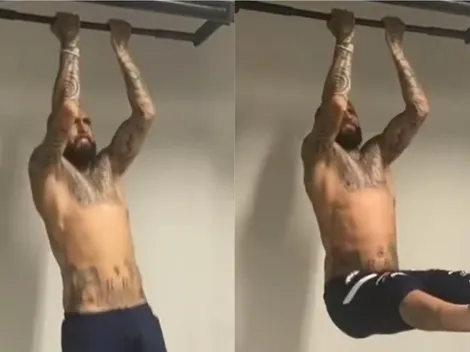 Arturo Vidal en modo "listo y preparado" para enfrentar a Uruguay