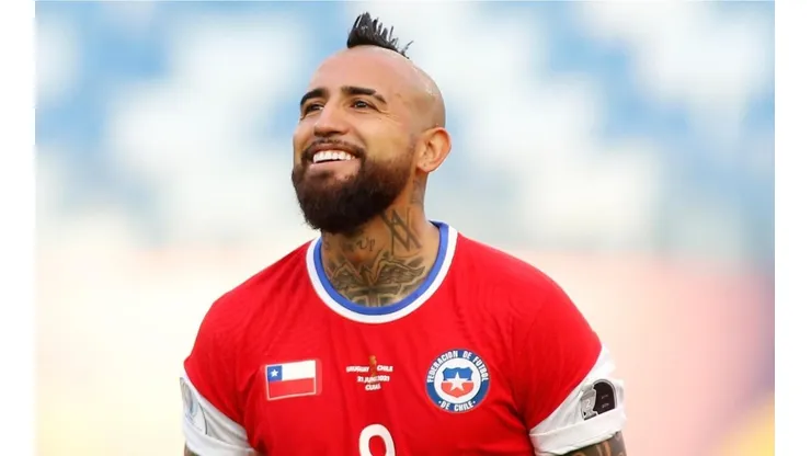 Arturo Vidal exterioriza su satisfacción por los resultados de Chile en la Copa América.