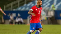 El lindo gesto de Arturo Vidal con un hincha chileno en Brasil.