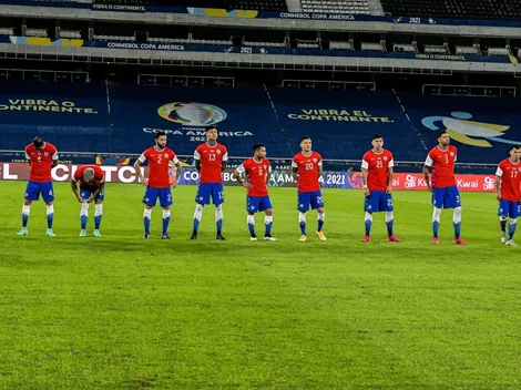 Chile saca el logo de Nike en su camiseta para enfrentar a Bolivia