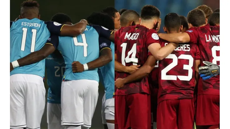 Venezuela se mide ante Ecuador en Copa América.