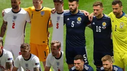 Inglaterra y Escocia se miden en la Eurocopa 2020.