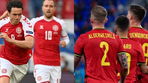 Dinamarca recibe la visita de Bélgica por la Eurocopa.