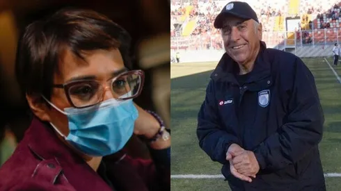 Karina Oliva, que perdió en las elecciones, ninguneó la carrera de Nelson Acosta. (Fotos: Agencia UNO)