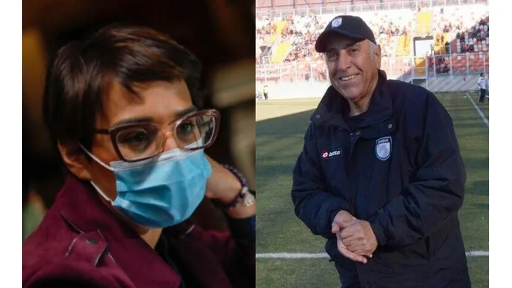 Karina Oliva, que perdió en las elecciones, ninguneó la carrera de Nelson Acosta. (Fotos: Agencia UNO)
