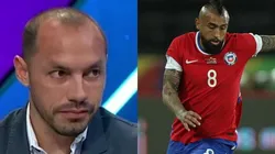 Marcelo Díaz se refirió a Arturo Vidal. (Foto: TNT Sports y Getty Images)