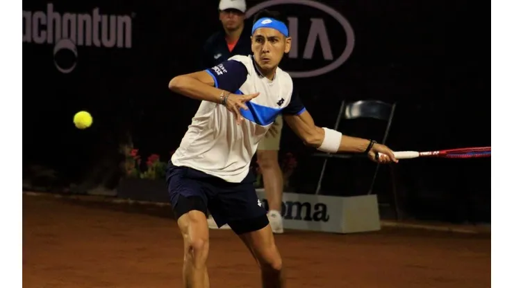 Alejandro Tabilo cayó ante Aslán Karátsev en Queens. (Foto: Agencia UNO)