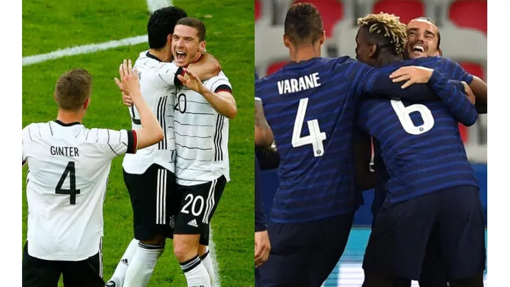 Francia enfrentará a Alemania por la Eurocopa. (Fotos: Getty Images)