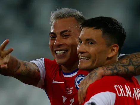 Eduardo Vargas coloca el 1-1 de Chile con Argentina