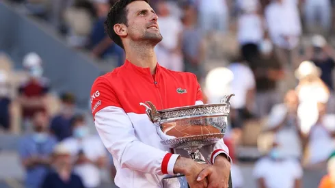 Novak Djokovic, el nuevo campeón de Roland Garros 2021. (Foto: Getty Images)