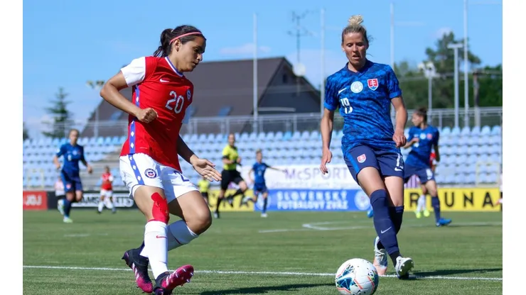 Chile vs. Eslovaquia. (Foto: @LaRoja)